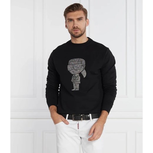Karl Lagerfeld Bluza CREWNECK | Regular Fit Karl Lagerfeld M promocyjna cena Gomez Fashion Store