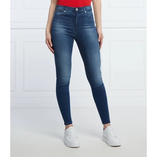 Tommy Jeans Jeansy SYLVIA HR | Super Skinny fit | high waist ze sklepu Gomez Fashion Store w kategorii Jeansy damskie - zdjęcie 169260026