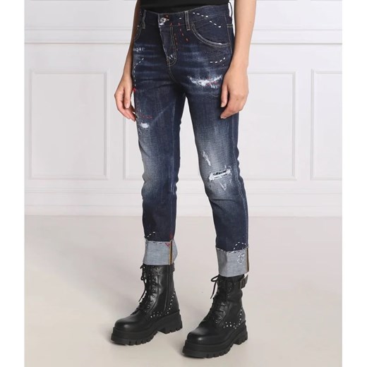 Dsquared2 Jeansy Cool Girl Cropped | Regular Fit Dsquared2 32 Gomez Fashion Store