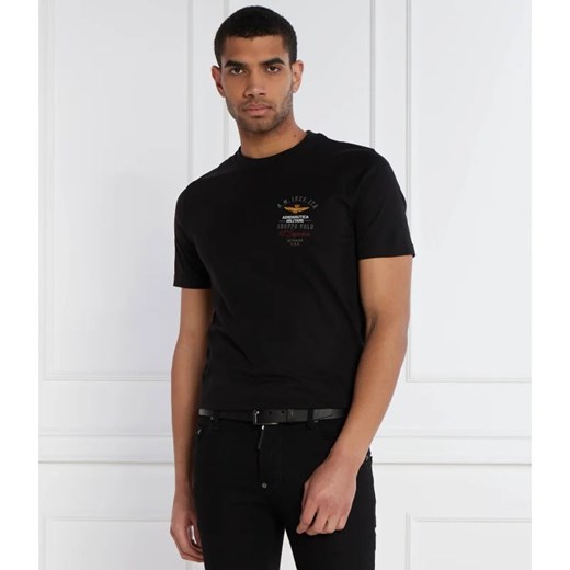 T-shirt męski Aeronautica Militare z krótkim rękawem