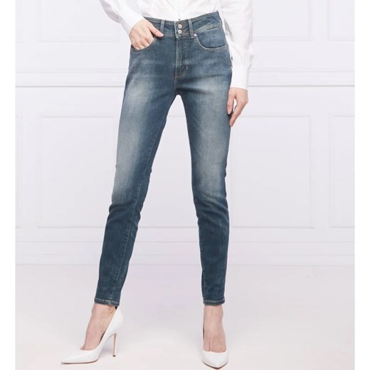 Jeansy damskie Guess w miejskim stylu z lyocellu