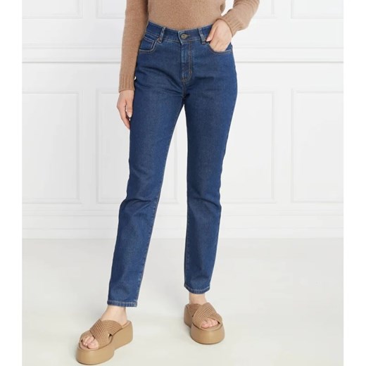 Jeansy damskie Weekend Maxmara z elastanu