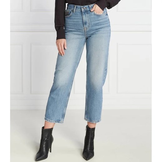 Jeansy damskie Liu Jo niebieskie casual 
