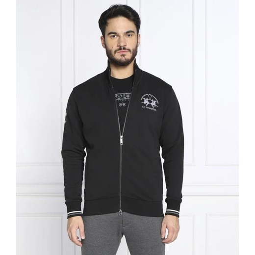 Bluza męska czarna La Martina z bawełny