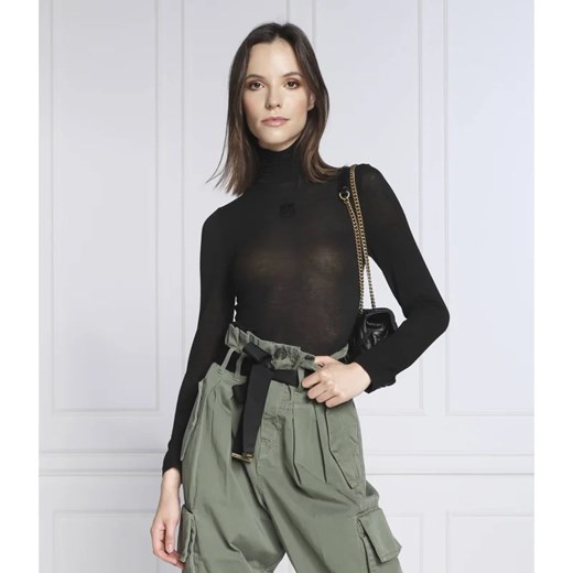 Pinko Golf | Slim Fit | z dodatkiem kaszmiru Pinko XL wyprzedaż Gomez Fashion Store