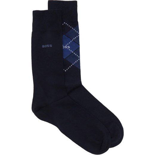 BOSS BLACK Skarpety 2-pack 2P RS Argyle Col CC 39-42 promocja Gomez Fashion Store