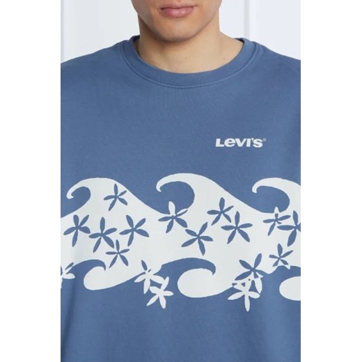 Bluza męska Levi's w stylu młodzieżowym z napisem 