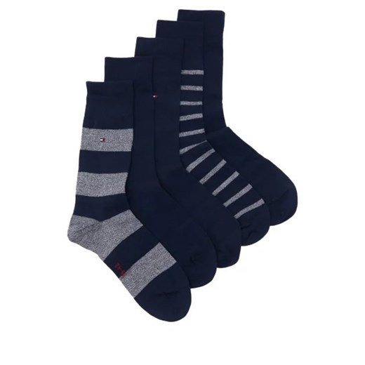 Tommy Hilfiger Skarpety 5-pack MOULINE Tommy Hilfiger 43-46 wyprzedaż Gomez Fashion Store