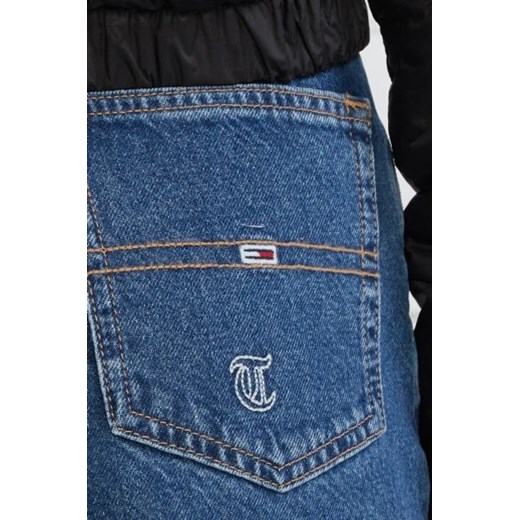 Tommy Jeans jeansy damskie w miejskim stylu 