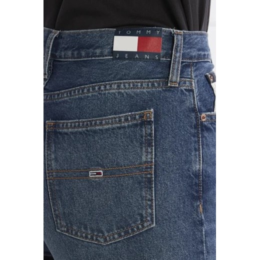 Jeansy damskie Tommy Jeans bawełniane casual