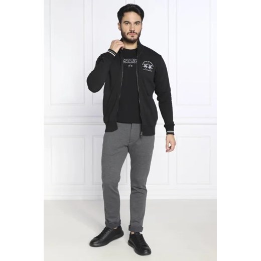 Bluza męska czarna La Martina z bawełny