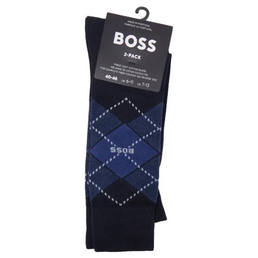 BOSS BLACK Skarpety 2-pack 2P RS Argyle Col CC 39-42 okazja Gomez Fashion Store