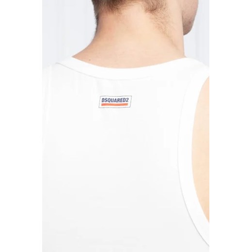T-shirt męski Dsquared2 z krótkim rękawem