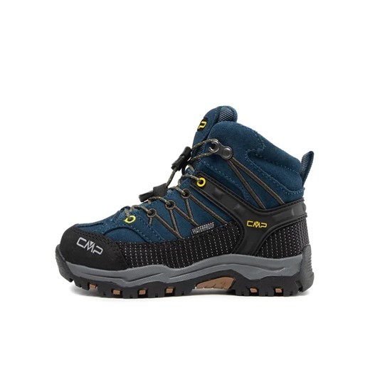 CMP Trekkingi Kids Rigel Mid Trekking Shoe Wp 3Q12944 Granatowy 28 okazyjna cena MODIVO