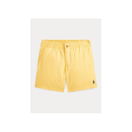 Polo Ralph Lauren Szorty materiałowe 321855350005 Żółty Regular Fit ze sklepu MODIVO w kategorii Spodenki chłopięce - zdjęcie 169283589