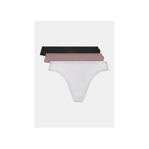Calvin Klein Underwear Komplet 3 par fig klasycznych 000QD5206E Kolorowy ze sklepu MODIVO w kategorii Majtki damskie - zdjęcie 169283636