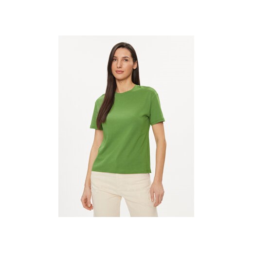 United Colors Of Benetton T-Shirt 3096D102O Zielony Regular Fit ze sklepu MODIVO w kategorii Bluzki damskie - zdjęcie 169283887