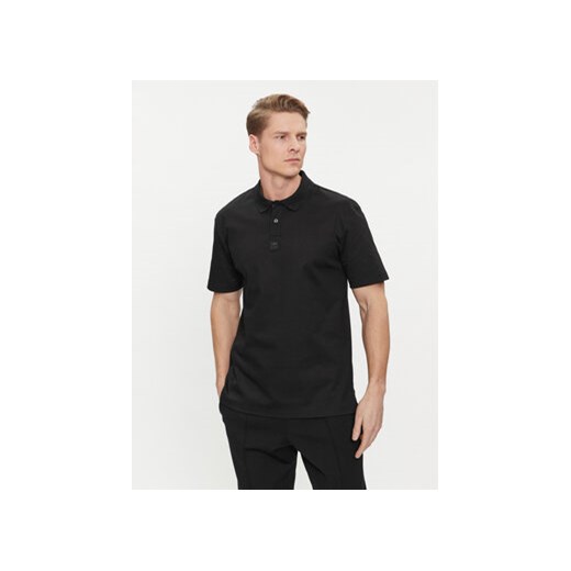 Hugo Polo Deabono 50515269 Czarny Regular Fit ze sklepu MODIVO w kategorii T-shirty męskie - zdjęcie 169284168