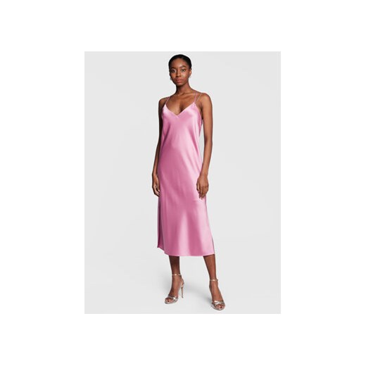 Boss Sukienka koktajlowa Dechana 50482508 Różowy Slim Fit ze sklepu MODIVO w kategorii Sukienki - zdjęcie 169284389