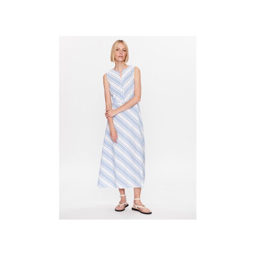 Iconique Sukienka letnia IC23 042 Niebieski Regular Fit ze sklepu MODIVO w kategorii Sukienki - zdjęcie 169284618