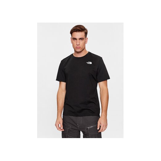 The North Face T-Shirt Foundation Graphic NF0A86XH Czarny Regular Fit ze sklepu MODIVO w kategorii T-shirty męskie - zdjęcie 169284917