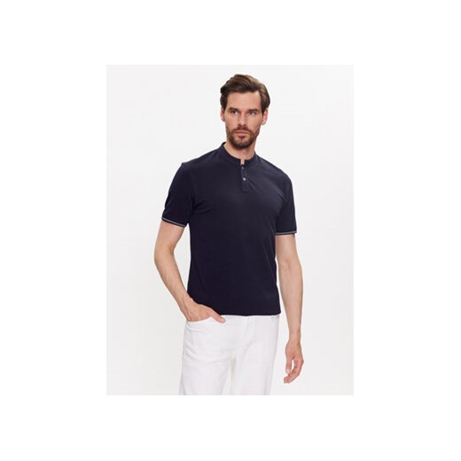 CINQUE Polo Cilano 2935 Granatowy Shaped Fit ze sklepu MODIVO w kategorii T-shirty męskie - zdjęcie 169285219