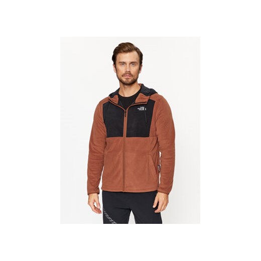 The North Face Bluza Homesafe NF0A855J Brązowy Regular Fit ze sklepu MODIVO w kategorii Bluzy męskie - zdjęcie 169285399