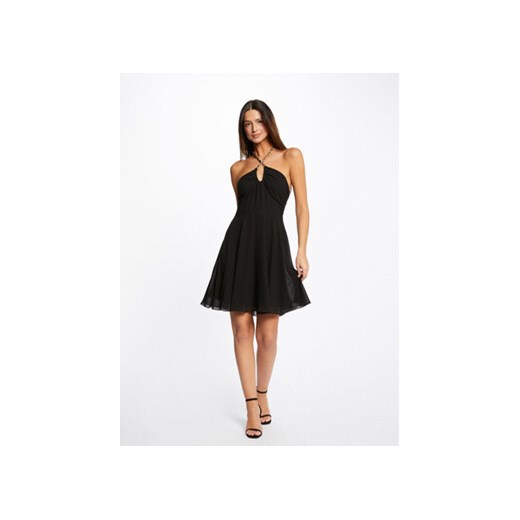 Morgan Sukienka koktajlowa 231-ROLLY Czarny Regular Fit ze sklepu MODIVO w kategorii Sukienki - zdjęcie 169285677