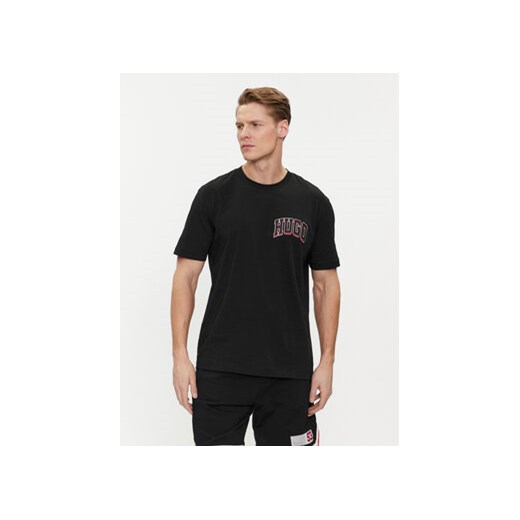 Hugo T-Shirt Dasko 50515067 Czarny Regular Fit ze sklepu MODIVO w kategorii T-shirty męskie - zdjęcie 169286155