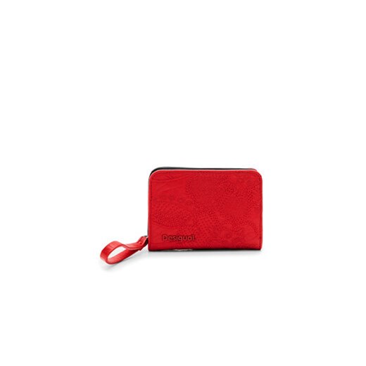 Desigual Mały Portfel Damski 24SAYP19 Czerwony ze sklepu MODIVO w kategorii Portfele damskie - zdjęcie 169286405
