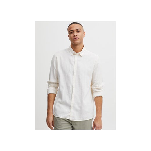 Solid Koszula 21107646 Biały Regular Fit ze sklepu MODIVO w kategorii Koszule męskie - zdjęcie 169286788