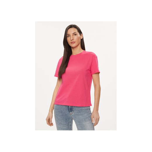 United Colors Of Benetton T-Shirt 3096D102O Różowy Regular Fit ze sklepu MODIVO w kategorii Bluzki damskie - zdjęcie 169287158