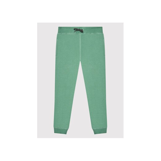 NAME IT Spodnie dresowe Solid Coloured 13153684 Zielony Regular Fit ze sklepu MODIVO w kategorii Spodnie chłopięce - zdjęcie 169287527