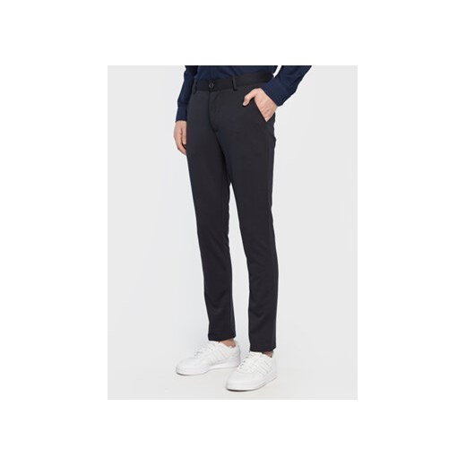Blend Spodnie materiałowe Napa 20711182 Granatowy Slim Fit ze sklepu MODIVO w kategorii Spodnie męskie - zdjęcie 169287617
