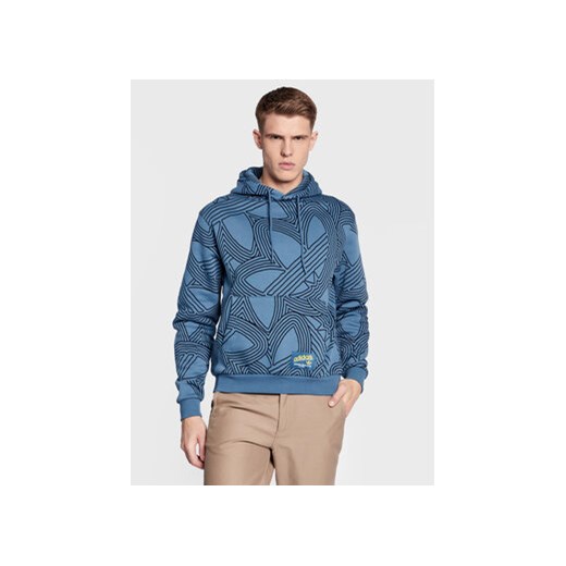 adidas Bluza Original Athletic Club HI2966 Niebieski Regular Fit S MODIVO