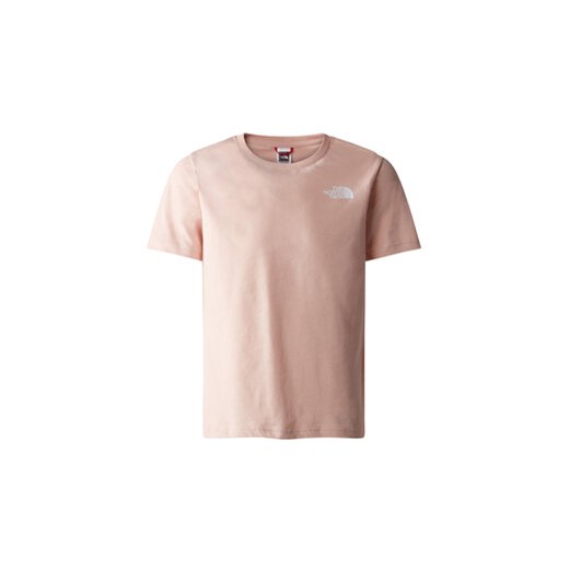 The North Face T-Shirt Redbox NF0A82EB Różowy Regular Fit ze sklepu MODIVO w kategorii T-shirty chłopięce - zdjęcie 169288847