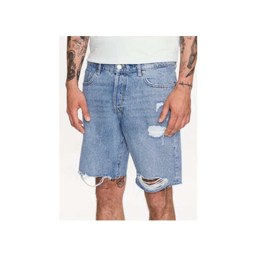 Only & Sons Szorty jeansowe 22024981 Niebieski Loose Fit ze sklepu MODIVO w kategorii Spodenki męskie - zdjęcie 169288948