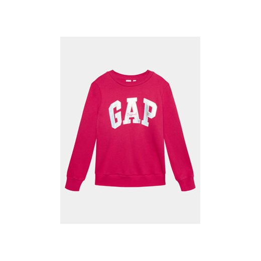 Gap Bluza 789682-00 Różowy Regular Fit ze sklepu MODIVO w kategorii Bluzy chłopięce - zdjęcie 169289128