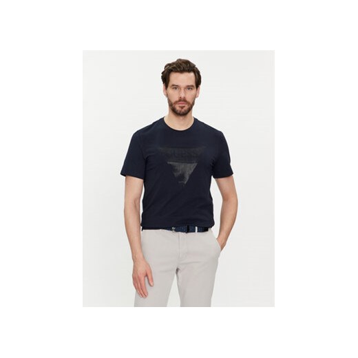 Guess T-Shirt M3GI33 J1314 Czarny Regular Fit ze sklepu MODIVO w kategorii T-shirty męskie - zdjęcie 169289308