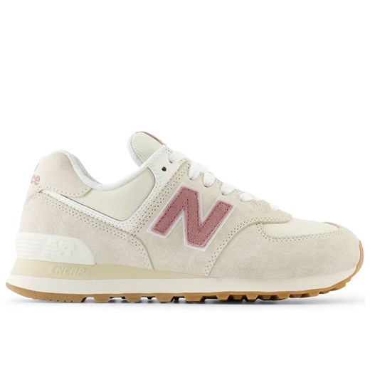 Buty New Balance WL574QC2 - beżowe ze sklepu streetstyle24.pl w kategorii Buty sportowe damskie - zdjęcie 169291125