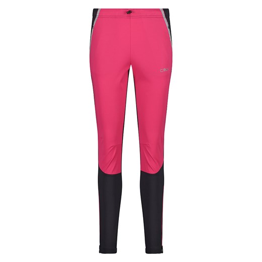 CMP Spodnie polarowe w kolorze czarno-różowym ze sklepu Limango Polska w kategorii Spodnie damskie - zdjęcie 169291189