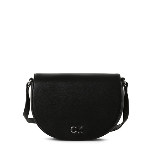 Calvin Klein Damska torba na ramię Kobiety Sztuczne włókno czarny jednolity ze sklepu vangraaf w kategorii Listonoszki - zdjęcie 169292169