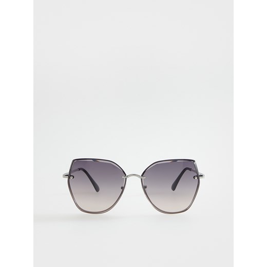 Reserved - Okulary przeciwsłoneczne - czarny ze sklepu Reserved w kategorii Okulary przeciwsłoneczne damskie - zdjęcie 169293537