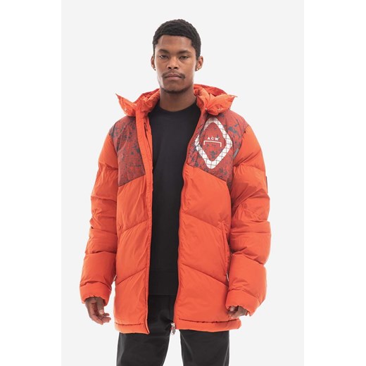 A-COLD-WALL* kurtka puchowa Panelled Down Jacket męska kolor pomarańczowy zimowa ACWMO107.-RUST ze sklepu ANSWEAR.com w kategorii Kurtki męskie - zdjęcie 169293816