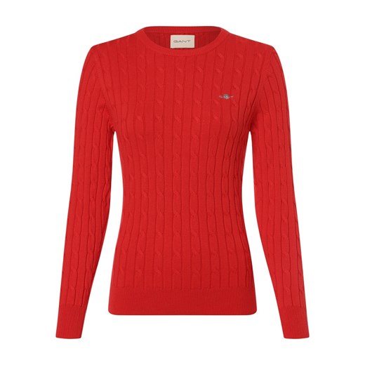 Sweter damski czerwony Gant 