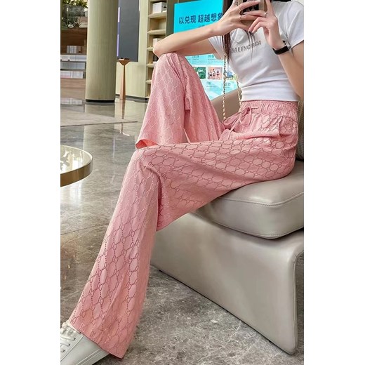 Spodnie LOGENDA PINK ze sklepu Ivet Shop w kategorii Spodnie damskie - zdjęcie 169294976