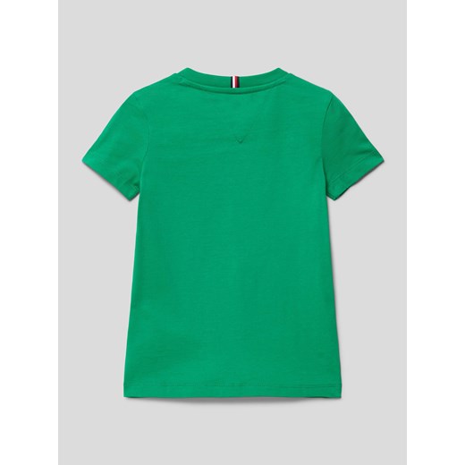 Zielony t-shirt chłopięce Tommy Hilfiger 