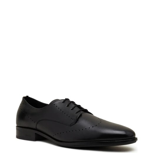 BOSS BLACK Skórzane brogsy Colby 40 okazyjna cena Gomez Fashion Store