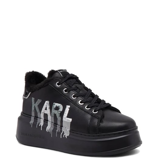 Karl Lagerfeld Skórzane sneakersy ANAKAPRI KC ze sklepu Gomez Fashion Store w kategorii Buty sportowe damskie - zdjęcie 169295626
