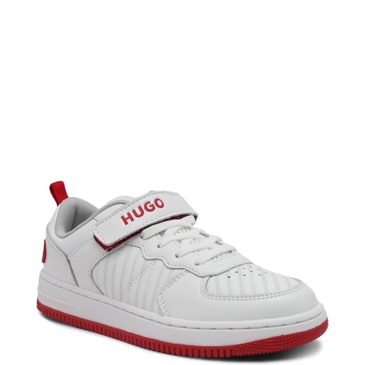 Buty sportowe dziecięce białe Hugo Kids 